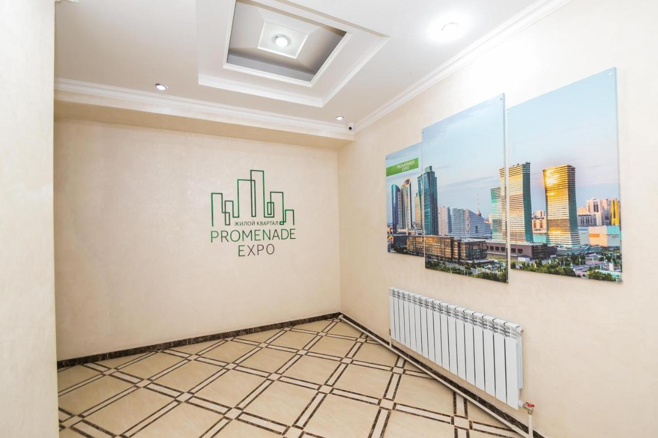 В Promenade Expo Квартира С Романтическим Видом Nur-Sultan  Exterior photo